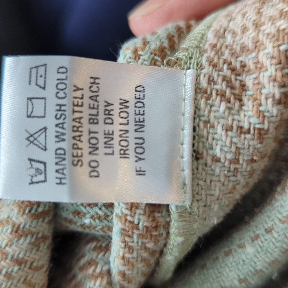 A.peach women's long shacket, size small - Picture 11 of 11